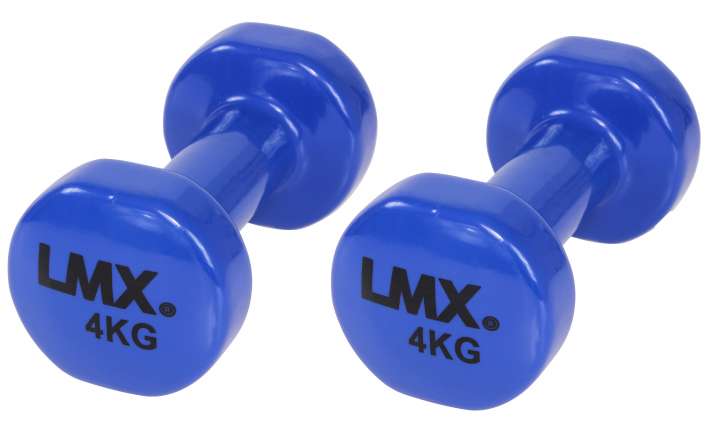 Priser på LMX. Vinyl Håndvægtsæt 4 kg Dark Blue