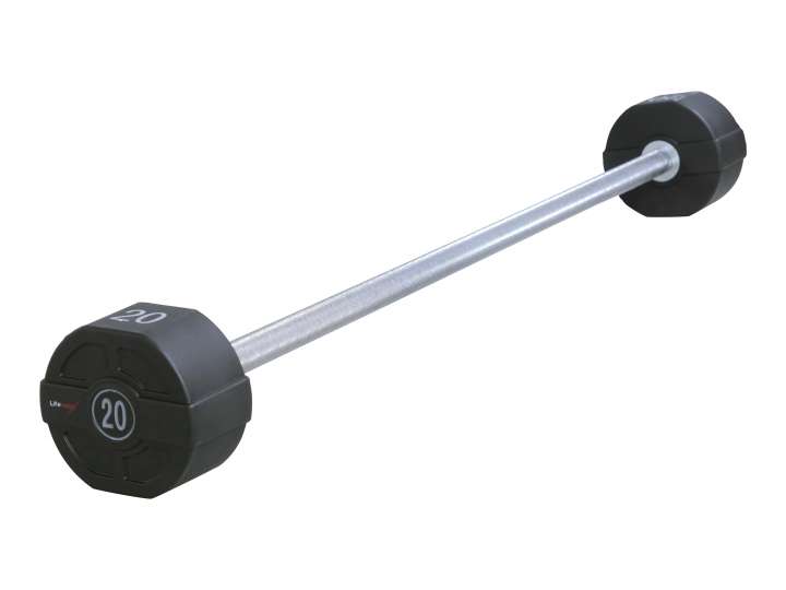 Priser på Lifemaxx PU Fast Vægtstang 30 kg