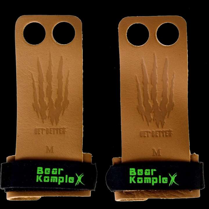 Priser på Bear KompleX Læder Grips Tan - 2 Hole str. S